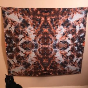Tiedye tapestry
